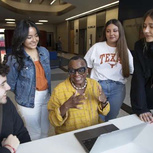 kathleen and students
