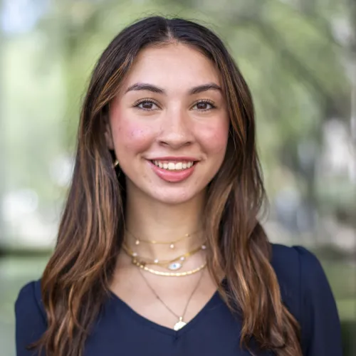 Photo of Honors Student Council President, Aliya Carr.