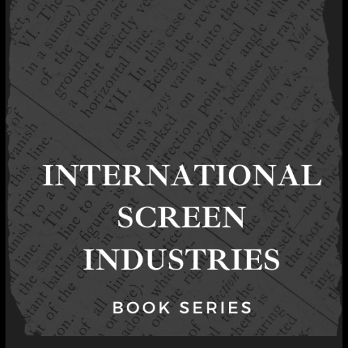 "International Screen Industries, Book Series" on top of a torn page