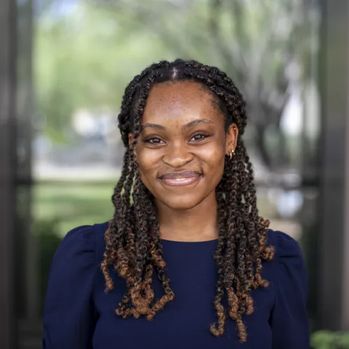 Photo of Honors Student Council President, Sharon Olaedochim.