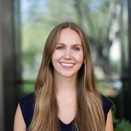 Photo of Honors Student Council Communications Co-Chair, Elie Brunson.