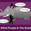 The blind people and the elephant