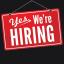 We're Hiring
