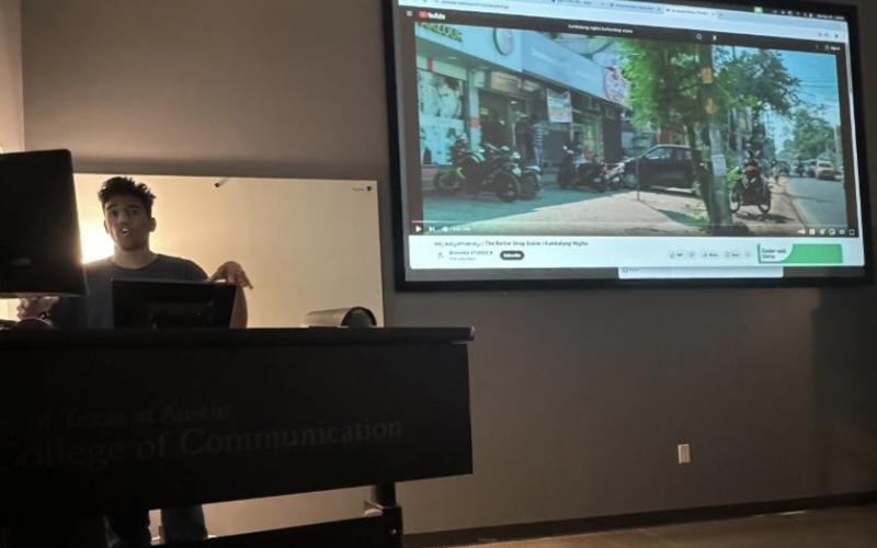 PBL Student Presenting Final Project