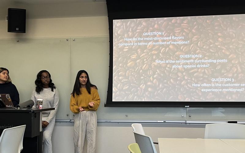 PBL Students Presenting