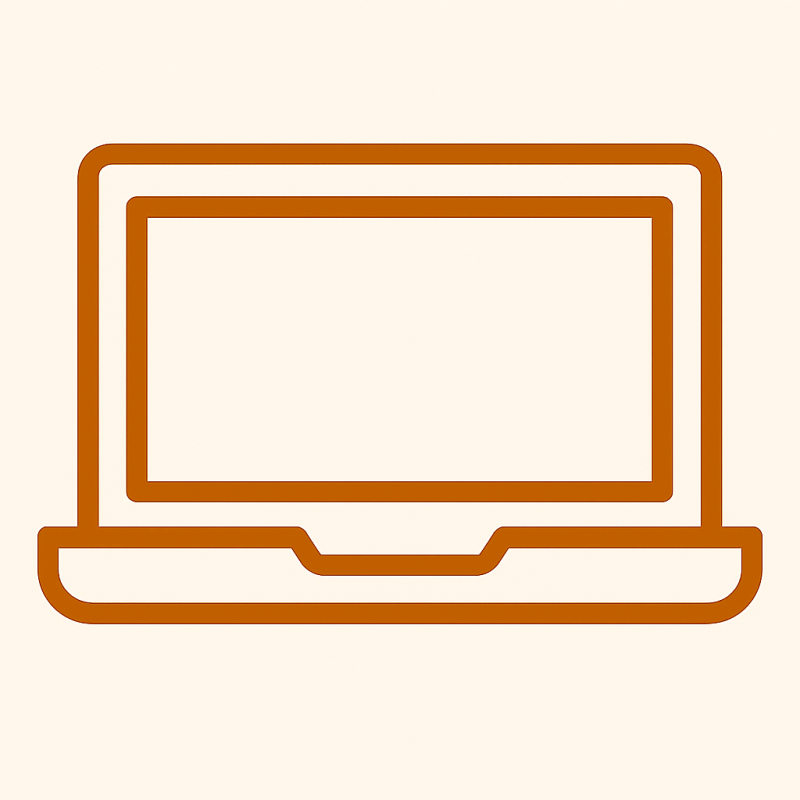 icon depicting a laptop